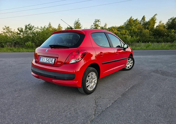 Peugeot 207 cena 11500 przebieg: 251492, rok produkcji 2009 z Stryków małe 56